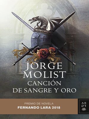 cover image of Canción de sangre y oro